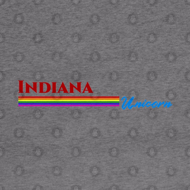 Indiana Unicorn Gift by Easy On Me